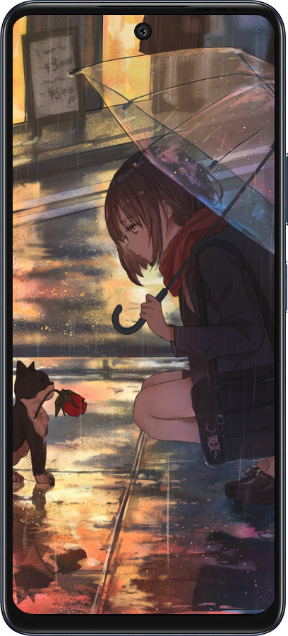 Силиконовый чехол Anime для Infinix Hot 50 5G - 6609u-3795 изображение 