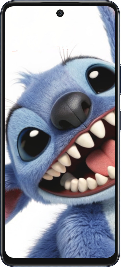 Силиконовый чехол Стич для Infinix Hot 50 5G - 6684u-3795 изображение 