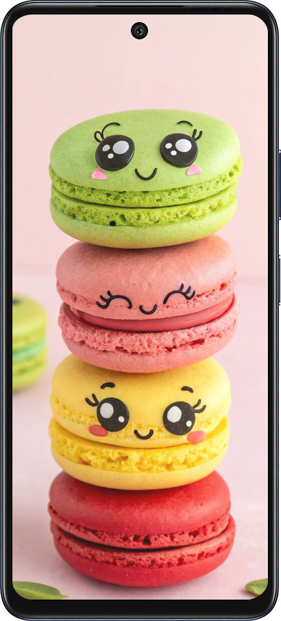 Силиконовый чехол Печенье для Infinix Hot 50 5G - 6693u-3795 изображение 