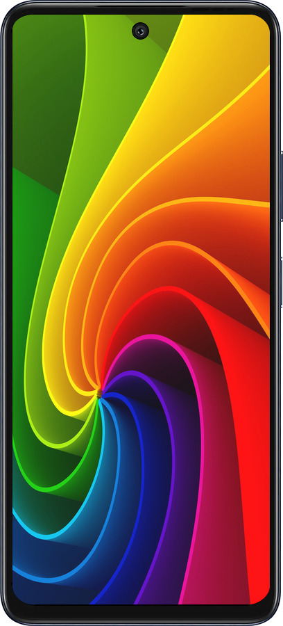 Силиконовый чехол Радужный вихрь для Infinix Hot 50 5G - 747u-3795 изображение 