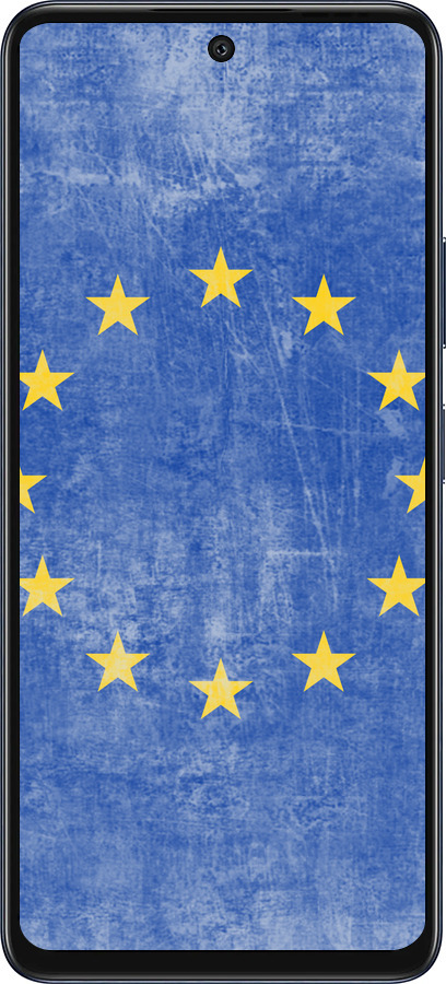 Силиконовый чехол Евросоюз 4 для Infinix Hot 50 5G - 765u-3795 изображение 