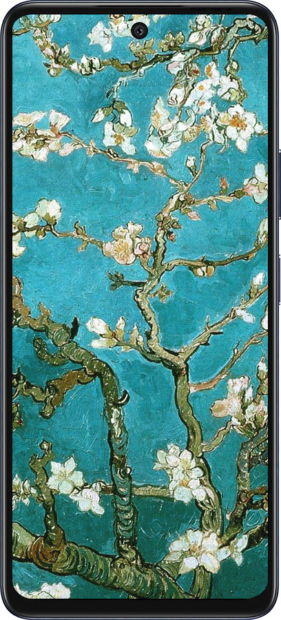Силиконовый чехол Винсент Ван Гог. Сакура для Infinix Hot 50 5G - 841u-3795 изображение 