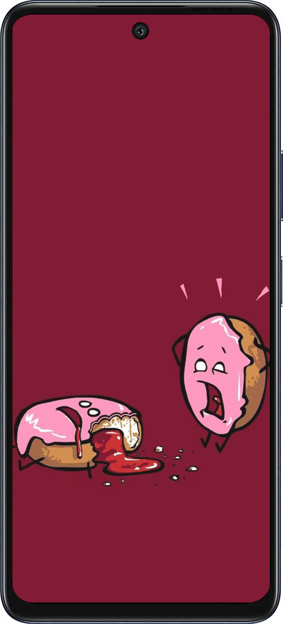 Силиконовый чехол Печенье для Infinix Hot 50 5G - 911u-3795 изображение 