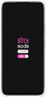 Силикон с усиленными углами чехол Bitch mode для Infinix Hot 50 Pro 4G - 4548sp-3871 изображение 