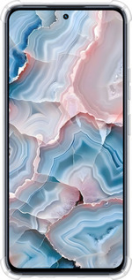 Силикон с усиленными углами чехол Мрамор для Infinix Hot 50 Pro 4G - 6306sp-3871 изображение 