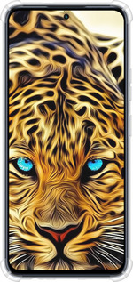 Силикон с усиленными углами чехол Леопард для Infinix Hot 50 Pro 4G - 6611sp-3871 изображение 