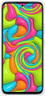 Силіконовий протиударний с посиленими кутами чехол Y2K Jelly Dream для Infinix Hot 50 Pro 4G - 6780sp-3871 изображение 