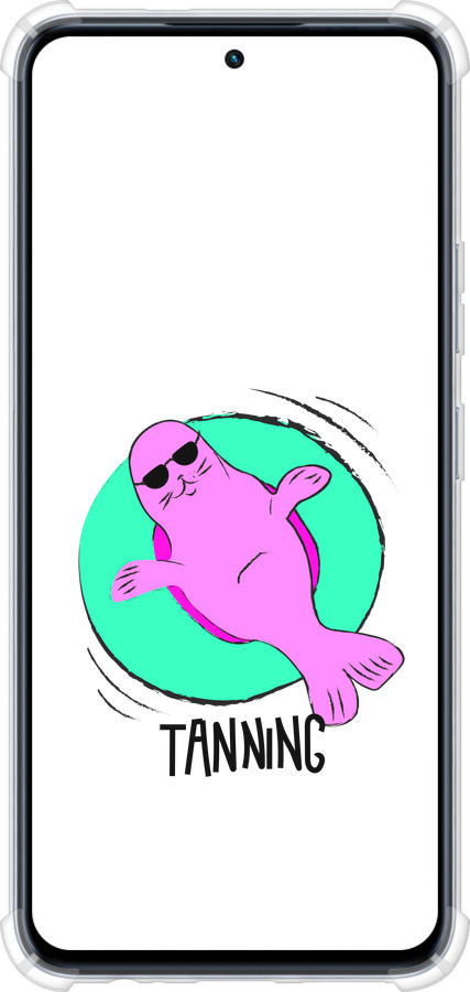 Силикон с усиленными углами чехол Magic Time для Infinix Hot 50 Pro 4G - 4889sp-3871 изображение 