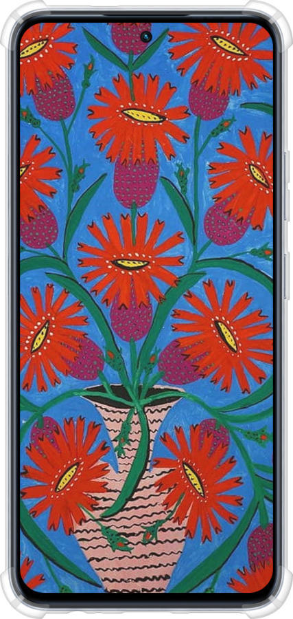 Силикон с усиленными углами чехол Примаченко для Infinix Hot 50 Pro 4G - 5909sp-3871 изображение 