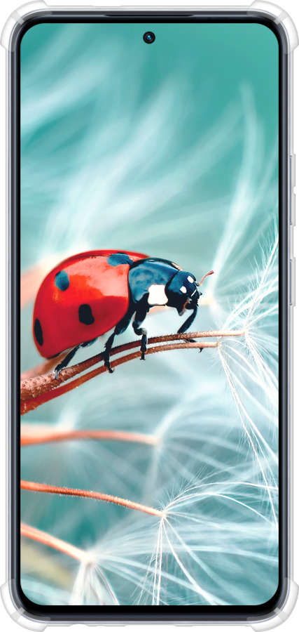 Силіконовий протиударний с посиленими кутами чехол Сонечко для Infinix Hot 50 Pro 4G - 6049sp-3871 изображение 