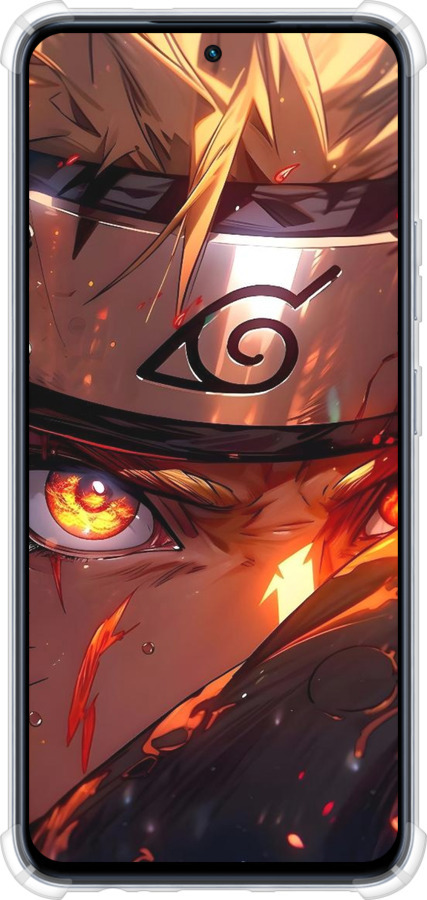 Силіконовий протиударний с посиленими кутами чехол Наруто для Infinix Hot 50 Pro 4G - 6277sp-3871 изображение 
