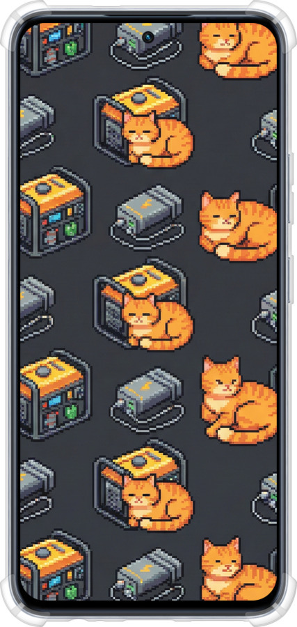 Силіконовий протиударний с посиленими кутами чехол Autonomous Zone для Infinix Hot 50 Pro 4G - 6771sp-3871 изображение 