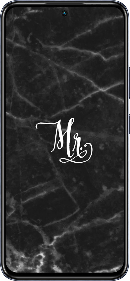 Силиконовый чехол Мрамор1 для Infinix Hot 50 Pro 4G - 4582u-3871 изображение 