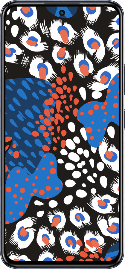 Силіконовий чехол Абстрактний фон v2 для Infinix Hot 50 Pro 4G - 5503u-3871 изображение 