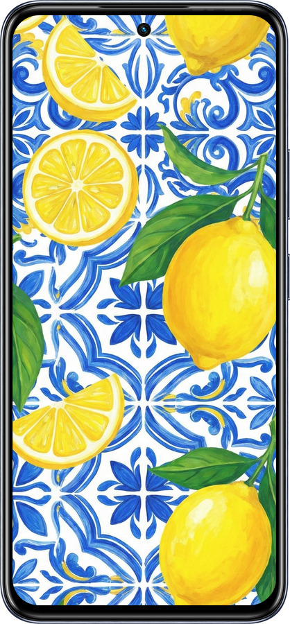 Силиконовый чехол Grocery Girl Italian Summer для Infinix Hot 50 Pro 4G - 6766u-3871 изображение 