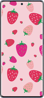 Силиконовый чехол Клубнички для Infinix Hot 50 Pro+ 4G - 4332u-3870 изображение 