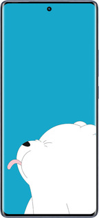 Силиконовый чехол Мишка 1 для Infinix Hot 50 Pro+ 4G - 4358u-3870 изображение 