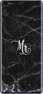 Силиконовый чехол Мрамор1 для Infinix Hot 50 Pro+ 4G - 4582u-3870 изображение 