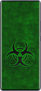 Силіконовий чехол biohazard 30 для Infinix Hot 50 Pro+ 4G - 4848u-3870 изображение 