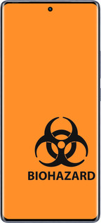 Силіконовий чехол biohazard 33 для Infinix Hot 50 Pro+ 4G - 4851u-3870 изображение 