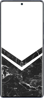 Силиконовый чехол Мраморный шеврон для Infinix Hot 50 Pro+ 4G - 5570u-3870 изображение 