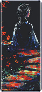 Силиконовый чехол Мечтательная девушка для Infinix Hot 50 Pro+ 4G - 6042u-3870 изображение 