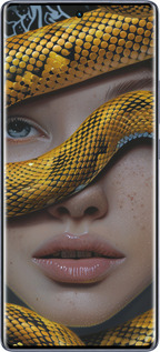 Силиконовый чехол Объятия змеи для Infinix Hot 50 Pro+ 4G - 6081u-3870 изображение 