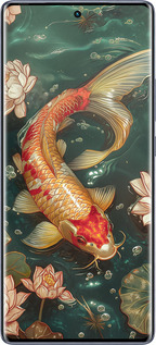 Силиконовый чехол Мелодия Лотоса для Infinix Hot 50 Pro+ 4G - 6106u-3870 изображение 