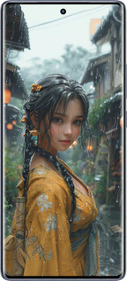 Силіконовий чехол Anime-girl для Infinix Hot 50 Pro+ 4G - 6133u-3870 изображение 