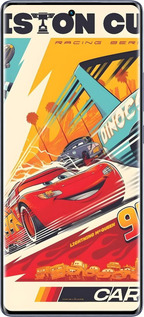 Силиконовый чехол Тачки для Infinix Hot 50 Pro+ 4G - 6288u-3870 изображение 