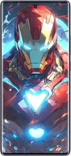 Силиконовый чехол Железный человек для Infinix Hot 50 Pro+ 4G - 6372u-3870 изображение 