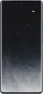 Силіконовий чехол Голубые облака, Голубая луна для Infinix Hot 50 Pro+ 4G - 6396u-3870 изображение 