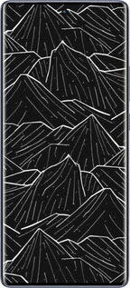 Силиконовый чехол С изображением Темных гор для Infinix Hot 50 Pro+ 4G - 6489u-3870 изображение 