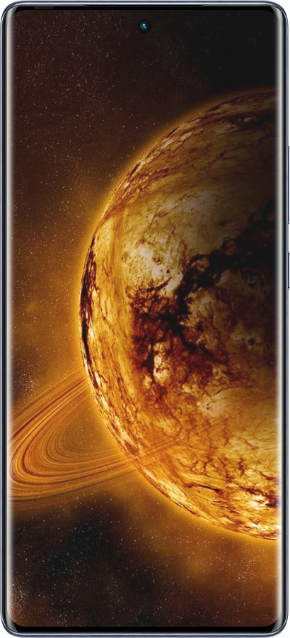 Силіконовий чехол Жовтий Сатурн для Infinix Hot 50 Pro+ 4G - 170u-3870 изображение 