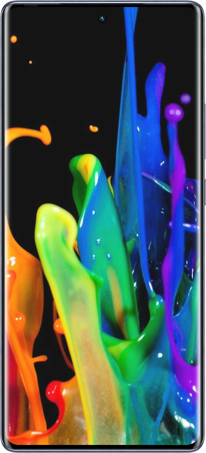 Силіконовий чехол Бризки фарби для Infinix Hot 50 Pro+ 4G - 3957u-3870 изображение 