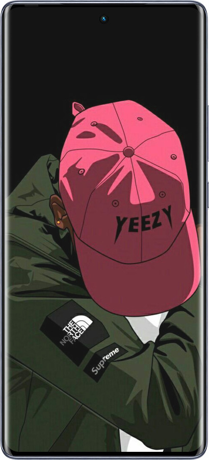 Силиконовый чехол logo de yeezy для Infinix Hot 50 Pro+ 4G - 3995u-3870 изображение 