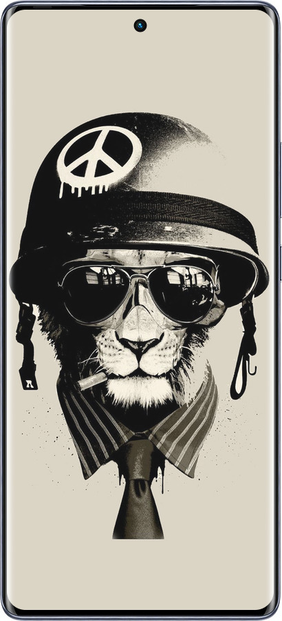 Силиконовый чехол tattoo soldier для Infinix Hot 50 Pro+ 4G - 4165u-3870 изображение 