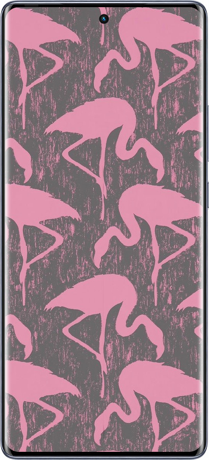 Силиконовый чехол Vintage-Flamingos для Infinix Hot 50 Pro+ 4G - 4171u-3870 изображение 