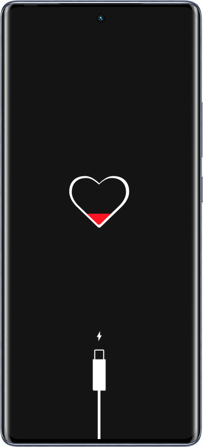 Силіконовий чехол Підзарядка серця для Infinix Hot 50 Pro+ 4G - 4274u-3870 изображение 