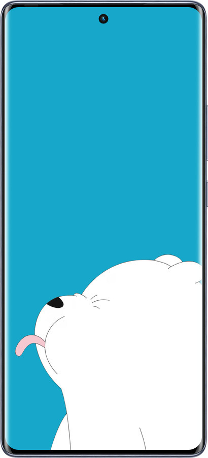 Силиконовый чехол Мишка 1 для Infinix Hot 50 Pro+ 4G - 4358u-3870 изображение 