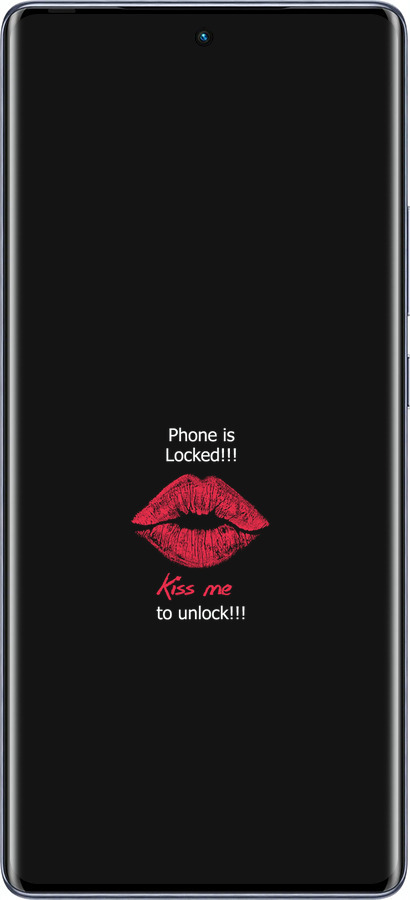 Силиконовый чехол Разблокируй-поцелуй для Infinix Hot 50 Pro+ 4G - 4372u-3870 изображение 