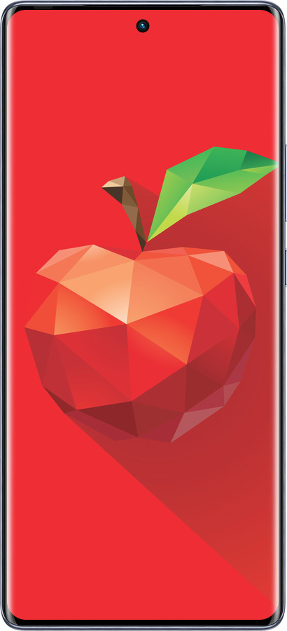 Силиконовый чехол Яблоко для Infinix Hot 50 Pro+ 4G - 4696u-3870 изображение 