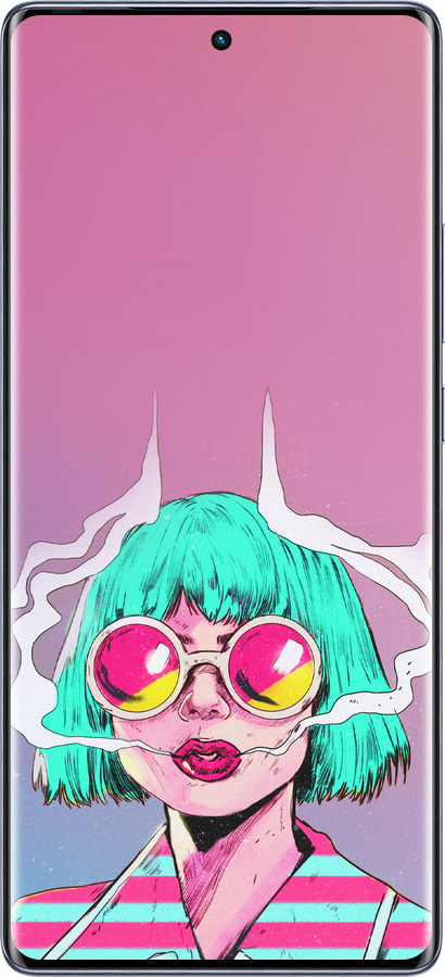 Силиконовый чехол Поп арт девушка для Infinix Hot 50 Pro+ 4G - 5378u-3870 изображение 