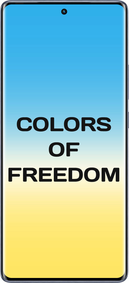 Силіконовий чехол Colors of Freedom для Infinix Hot 50 Pro+ 4G - 5453u-3870 изображение 