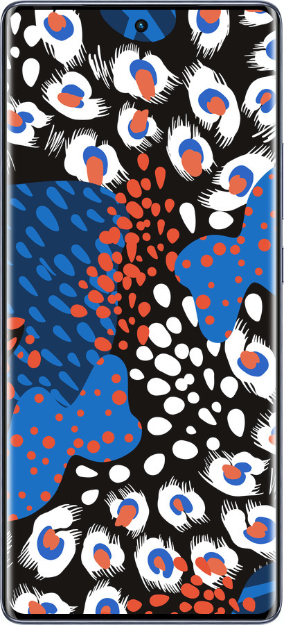 Силиконовый чехол Абстрактный фон v2 для Infinix Hot 50 Pro+ 4G - 5503u-3870 изображение 