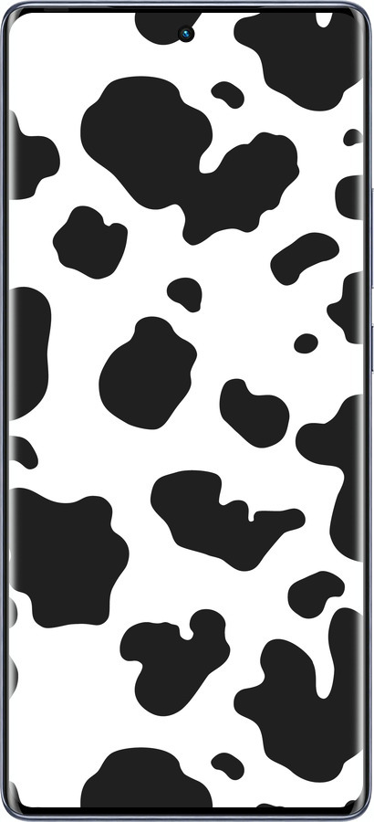 Силиконовый чехол Шкура коровы для Infinix Hot 50 Pro+ 4G - 5576u-3870 изображение 