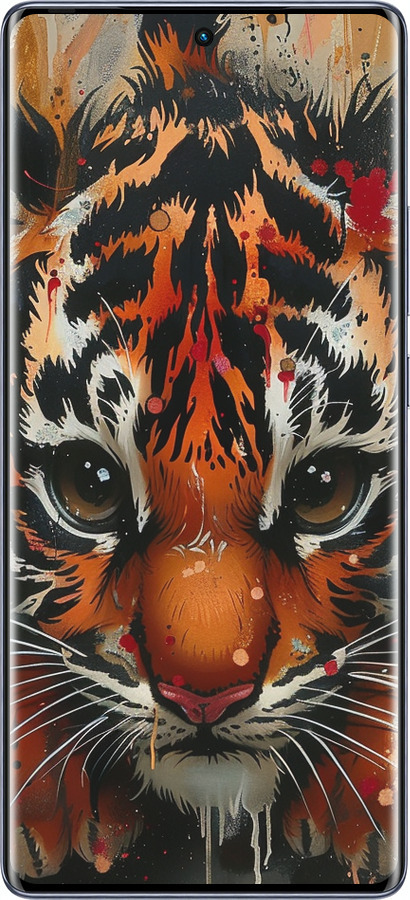 Силіконовий чехол Mini tiger для Infinix Hot 50 Pro+ 4G - 6052u-3870 изображение 