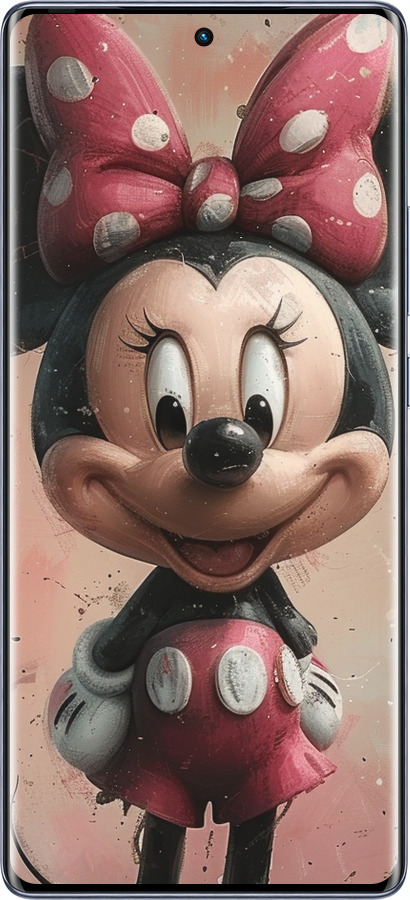 Силиконовый чехол Minnie Mouse для Infinix Hot 50 Pro+ 4G - 6054u-3870 изображение 