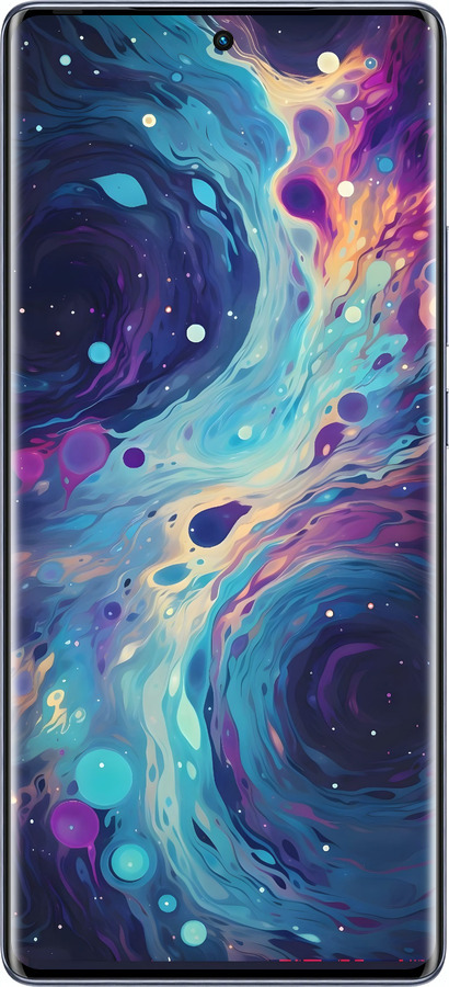 Силіконовий чехол Арт акварель для Infinix Hot 50 Pro+ 4G - 6329u-3870 изображение 