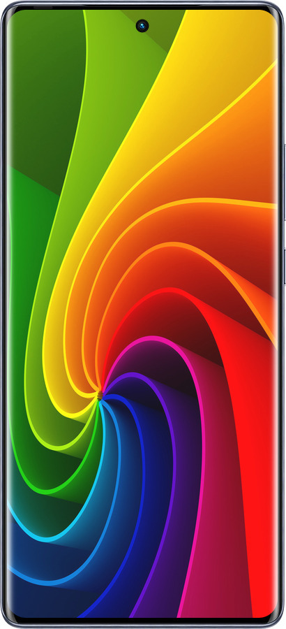 Силиконовый чехол Радужный вихрь для Infinix Hot 50 Pro+ 4G - 747u-3870 изображение 